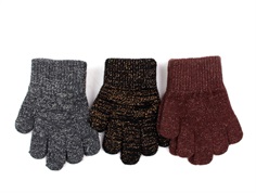 CeLaVi mittens knit tortoise shell uld/nylon (2-pack)